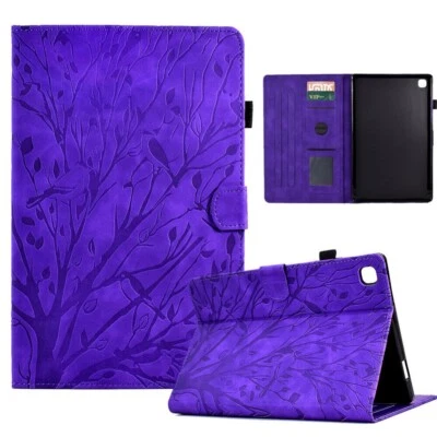Funda protectora de cuero PU abatible para tablet Samsung Galaxy Tab A9+ A7 A8 S6 Lite S7 S8 Foto 1 de 4