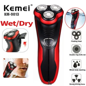 Kemei-9013 Men's Rotary Razor Electric Shaver Waterproof Pop-Up Trimmer Wet/Dry - Imagen 1 de 12