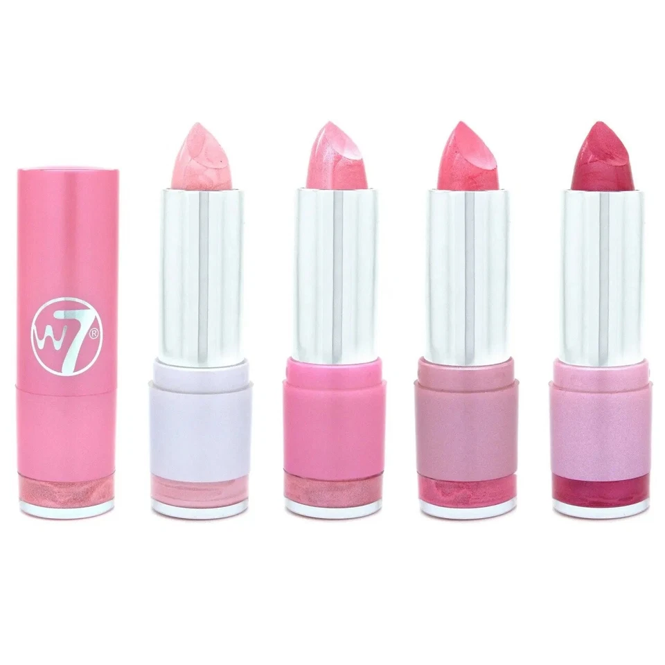 W7 Fashion The Pinks Moisturising Long Lasting Lipstick 3.5g *CHOOSE SAHDE* - Image 1 of 1