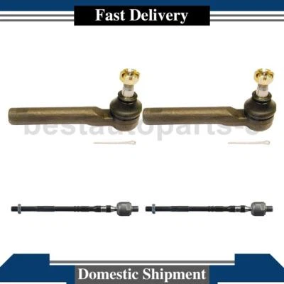 Delphi Inner Outer Tie Rod Ends For Subaru Impreza 2004 2003 - Image 1 of 3