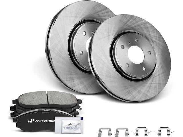 Front Brake Pad and Rotor Kit fits Infiniti QX70 2014 3.7L V6 47MHCM - Изображение 1 из 1