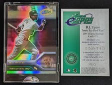 2005 eTopps #172 B.J. Upton w/ Certificate of Issuance from Topps
