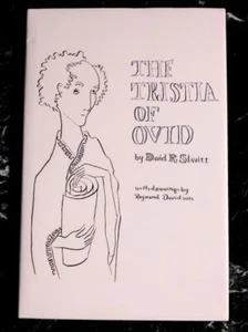 THE TRISTIA OF OVID by David R. Slavitt HC $DJ ills. 1-st NEW! (Rare) - Imagen 1 de 8