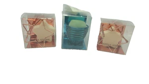 3 Pc Cosmetic Make up Blending Sponges Blender Set w/holder TwelveNYC Macys READ - Picture 1 of 2