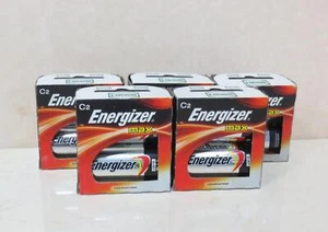 ENERGIZER MAX C2 ALKALINE BATTERIES 1.5V LOT OF 5 - Picture 1 of 2