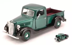 Modellino auto scala 1:24 FORD PICK UP 1937 diecast modellismo statico epoca - Foto 1 di 1