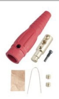 Enchufe tipo leva macho P&S PLS182-MR 400A 600V rojo Foto 1 de 3