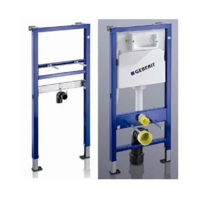 Geberit Duofix Basic Waschtisch und WC Spülkasten Vorwandelement Set WC + WT - Bild 1 von 3