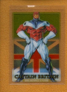 Captain Britain 2024 SkyBox Marvel Masterpieces ’92 Platinum Clear Cut #15 - Picture 1 of 2