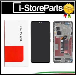 DISPLAY LCD TOUCH FRAME NERO ORIGINALE SERVICE PER HONOR 200 PRO ELP-AN00 NX9 - Afbeelding 1 van 2