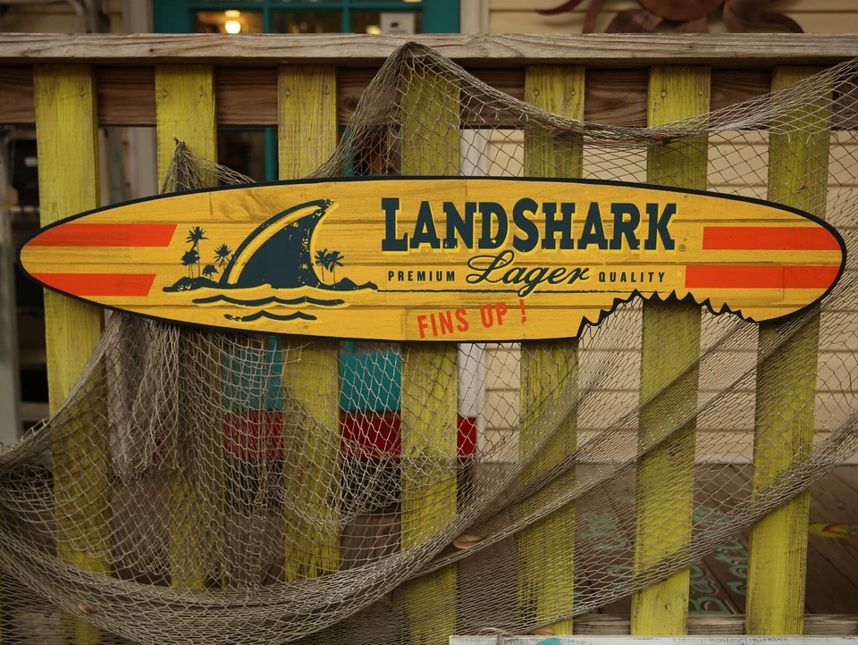 LandShark SurfBoard Sign - Image 1 of 3