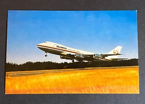 JAL Japan Airlines Cargo Boeing 747-246F JA8123 Aircraft Postcard - Picture 1 of 2