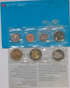 Canada 1999 Mint Sealed Proof Uncirculated 7 Coin Set - Nunavut - Picture 1 of 1