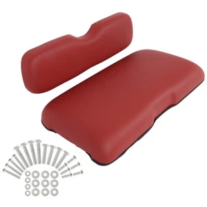 NEW Wine Red Golf Cart Cushion Set FOR EZGO RXV - Picture 1 of 7