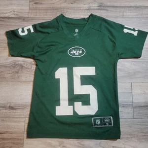 NFL New York Jets #15 Brandon Mashall Kids Jersey Small Green - Picture 1 of 9