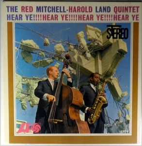 RED MITCHELL-HAROLD LAND-HEAR YE! HEAR YE!-ATLANTIC SD 1376, 1962 CARMELL JONES - Picture 1 of 3
