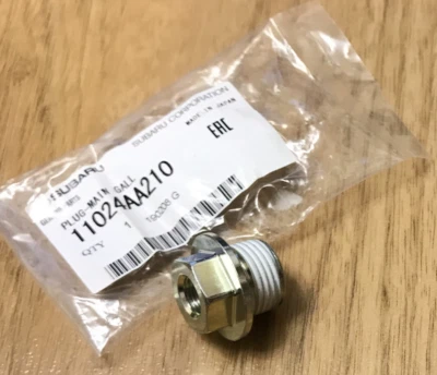 Subaru Genuine PLUG-MAIN GALL 11024AA210 - Image 1 of 3
