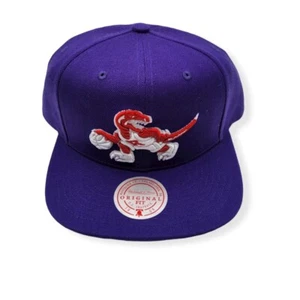 Mitchell & Ness Toronto Raptors Color Popz HWC Purple Adjustable Snapback Hat - Picture 1 of 6