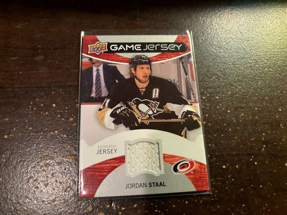 2012-13 Upper Deck UD Game Jersey JORDAN STAAL #GJ-JS - Image 1 of 1