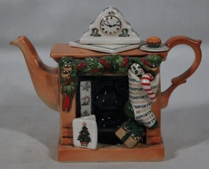 SELTENER PAUL CARDEW PORTMEIRION MINI 1 TASSE WEIHNACHTSKAMIN SM4-TP305 TEEKANNE NEU - Bild 1 von 7