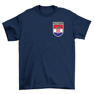 Camiseta con insignia de fútbol de Croacia, para hombre, mujer y niño Euro 2024 Inglaterra balón de fútbol - Imagen 1 de 13