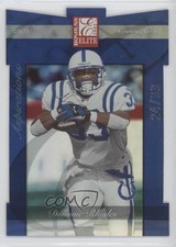 2002 Donruss Elite Aspirations Die-Cut /33 Dominic Rhodes #17