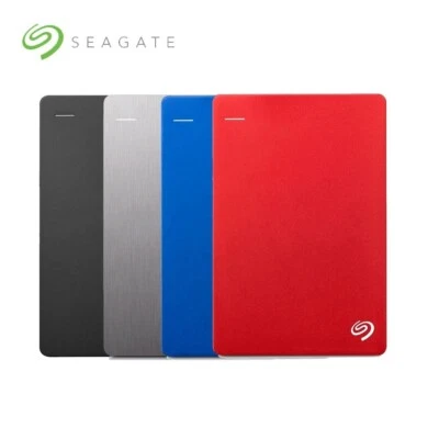 Seagate External Hard Disk 500GB 1TB 2TB 4TB Backup Plus Slim USB 3.0 HDD 2.5" - Image 1 of 4