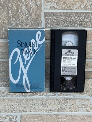 Singin in the Rain VHS Gene Kelly Debbie Reynolds - Image 1 of 4