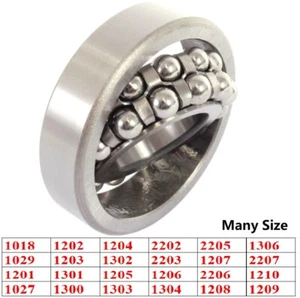 SELF ALIGNING BEARINGS HIGH QUALITY 1018 - 2207 PRECISION TRANSMISSION MANY SIZE - Picture 1 of 6
