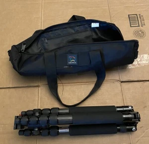 Giottos Vitruvian VGR 8255-SC Carbon Fiber Camera Tripod Monopod MH 1302 Ball - Picture 1 of 10