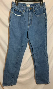 Cutter & Buck Denim Straight Leg Jeans Mens Size 30x32 Retro Style Blue - Picture 1 of 10