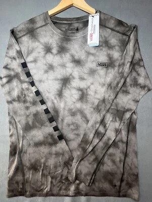 Smartwool Merino 150 Capa Base Crew Hombre XL Furgonetas Fuera de la Pared Negro Mármol Lavado Foto 1 de 4