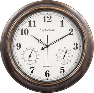 SkyNature orologi da esterno 18 pollici orologio da parete interno esterno impermeabile - Foto 1 di 3