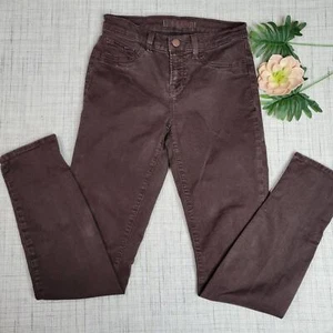 J Brand Women’s Brown Skinny Leg Suede Pants Size 25 - Picture 1 of 8