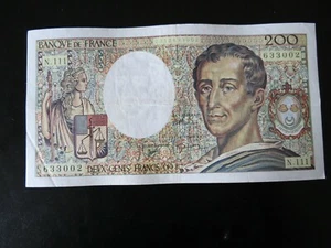 Banknoten 200 Francs Montesquieu (1992)  - Bild 1 von 2