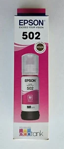 EPSON 502 EcoTank Ink Ultra-high Capacity Bottle Magenta - Photo 1/1
