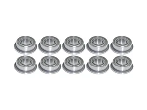 10 cuscinetti a sfera con fascia MF74 ZZ 4x7x2,5 mm cuscinetti a flangia cuscinetti a fascia - Foto 1 di 4