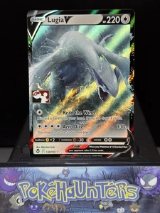 Pokemon Card Lugia V 138/195 Sword & Shield Silver Tempest PRIZE PLAY! LP - Picture 1 of 4