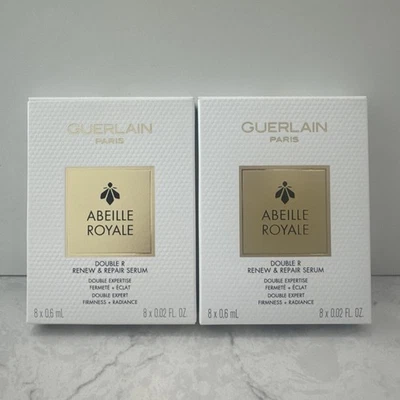 Guerlain Abeille Royale 双 R 更新修复高级精华 16 包 全新带盒 — 第 1/4 张图片