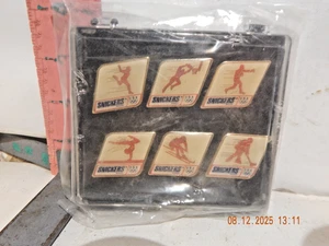 Set of Snickers Olympic pins - Different sports, 6 pins in all from 1992 Olympic - Picture 1 of 1