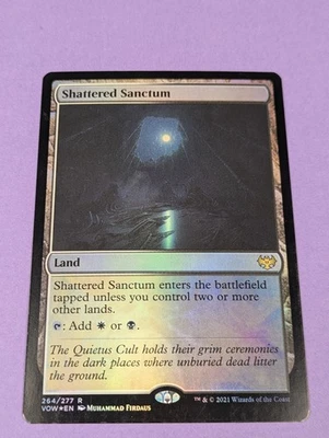 MTG Magic: Innistrad: Crimson Vow: Shattered Sanctum Foil #264/277 Rare - NM - Image 1 of 2