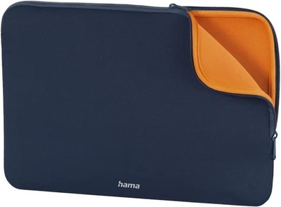 Hama 13.3" Tablet & Laptop Sleeve Blue Case Protective Notebook Neoprene Bag - Image 1 of 4