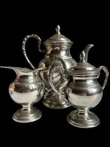 ETAIN 95 True Vintage Tea Set: Pot, Creamer, Sugar Bowl. European Home Decor - Picture 1 of 7