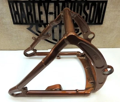 HARLEY '08-09 CVO SOFTAIL FXSTSSE REAR SUSPENSION FORKS SWINGARM CRYSTAL COPPER - Изображение 1 из 4