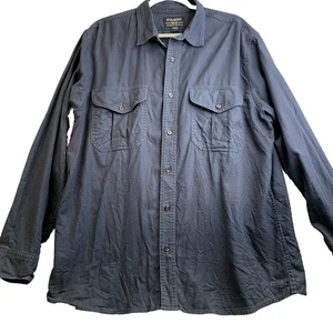 CC Filson Field Flanell Hemd Herren Large Legion Blau Robust Arbeit Outdoor Wandern - Bild 1 von 12