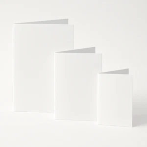 Pre-Scored White Card Blanks – A5 A6 7x5 – 250gsm to 500gsm – Crafts & Invites - Picture 1 of 2