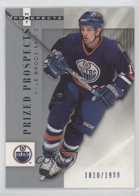 2005-06 Fleer Hot Prospects /1999 Kyle Brodziak #127 Rookie RC - Image 1 of 2