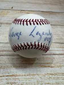 George Lazenby Signed Baseball PSA V68694 - Picture 1 of 7