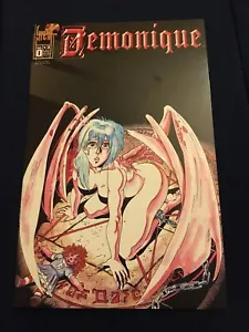 Demonique #0 primera impresión portada A London Night Studios 1996 - Imagen 1 de 2