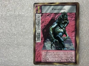 CCG Card MYTHOS Carte PROFOND Monstre Limited Edition Limitée Cthulhu - Imagen 1 de 2